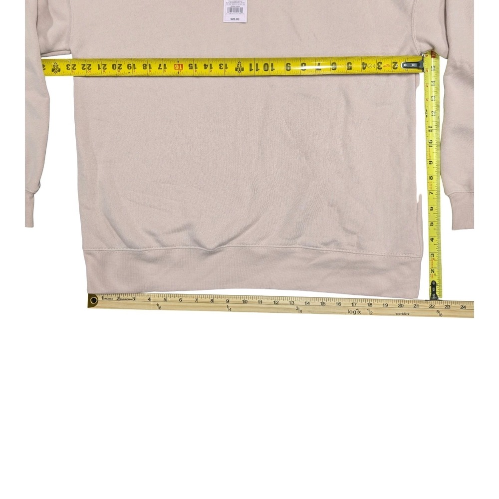 ⭐C7 Wild Fable Sweatshirt Womens West Coast Cali Fleece Crew Neck Size XS, Pink - Picture 3 of 4